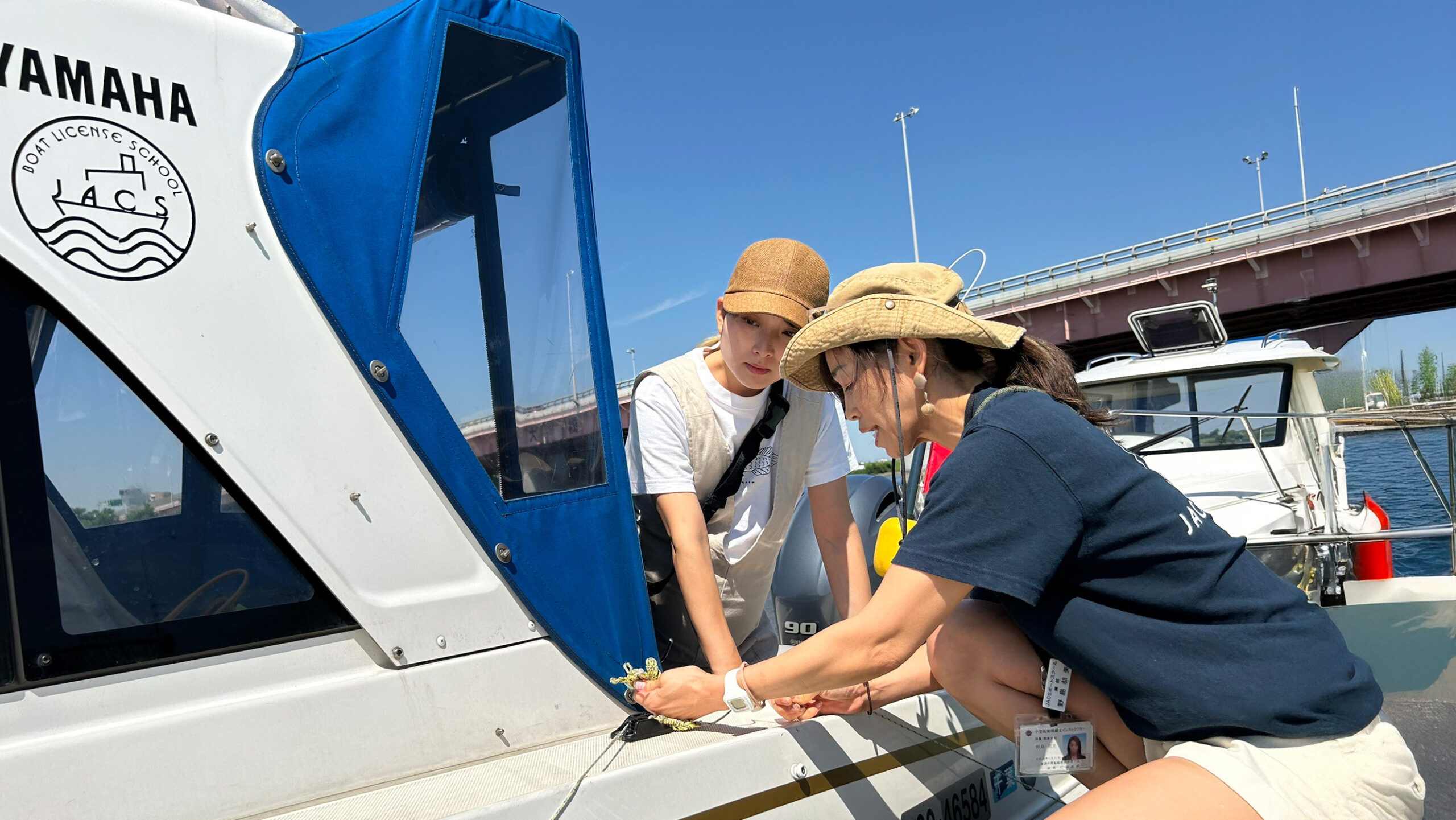 操船練習！海で航海の自信をつける！
