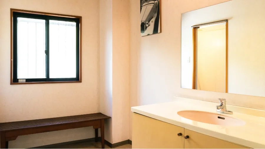 講習後のシャワー完備