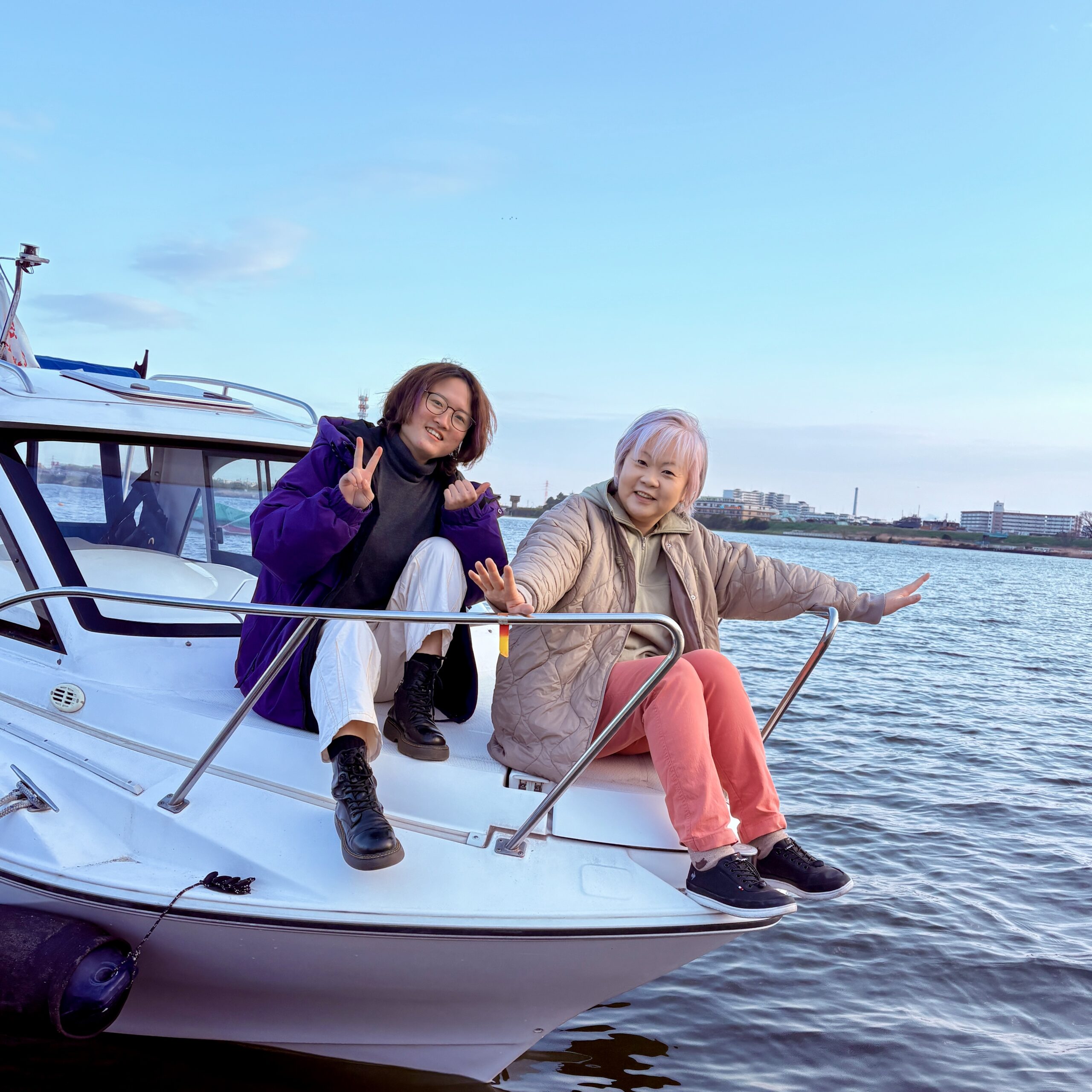 女子だけの船舶教習